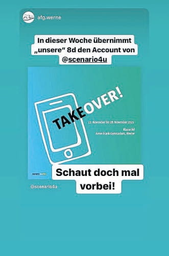Instagram Takeover AFG Werne